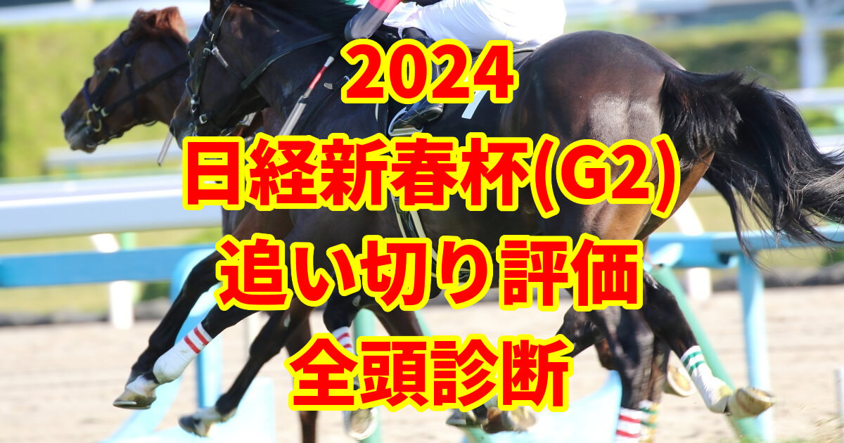日経新春杯2024追い切り評価記事のサムネイル画像