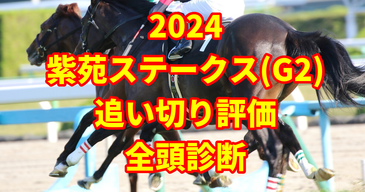 紫苑ステークス2024追い切り評価記事のサムネイル画像