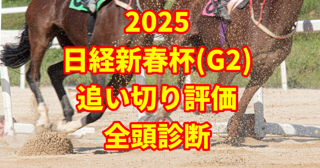 日経新春杯2025追い切り評価記事のサムネイル画像