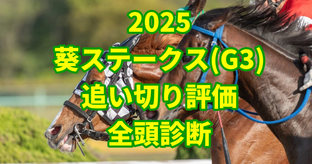 葵ステークス2025追い切り評価記事のアイキャッチ画像