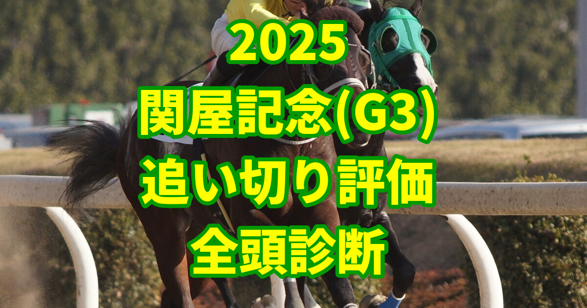 関屋記念2025追い切り評価記事のアイキャッチ画像