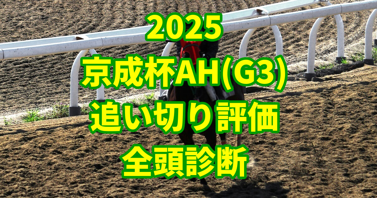 京成杯オータムハンデキャップ2025追い切り評価記事のアイキャッチ画像
