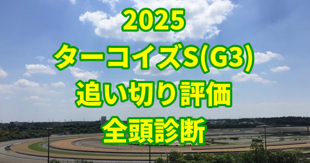 ターコイズステークス2025追い切り評価記事のアイキャッチ画像