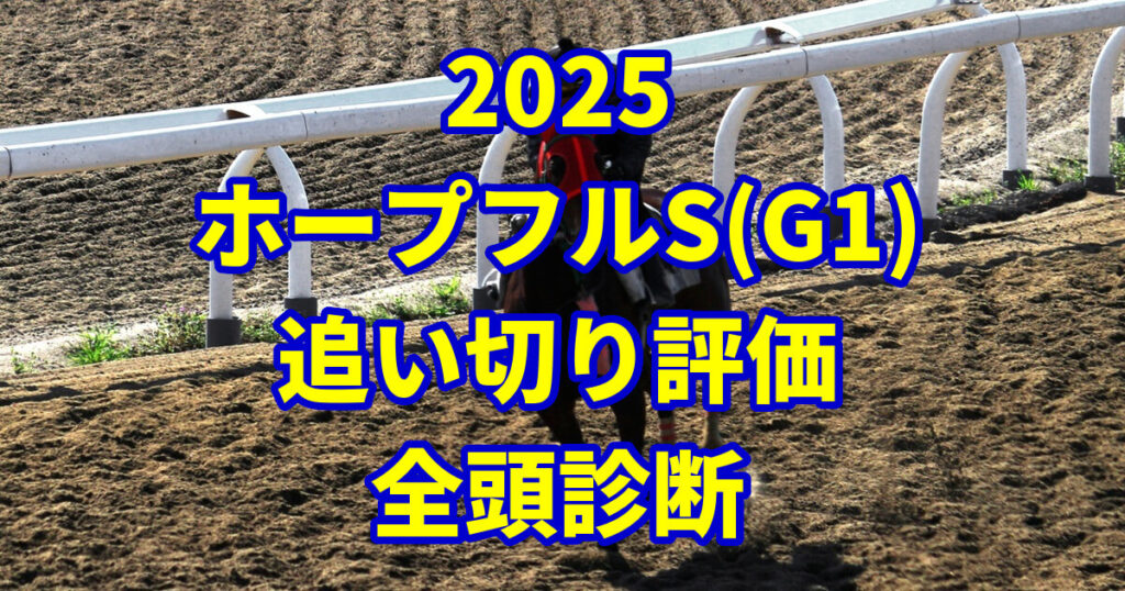 ホープフルステークス2025追い切り評価記事のアイキャッチ画像