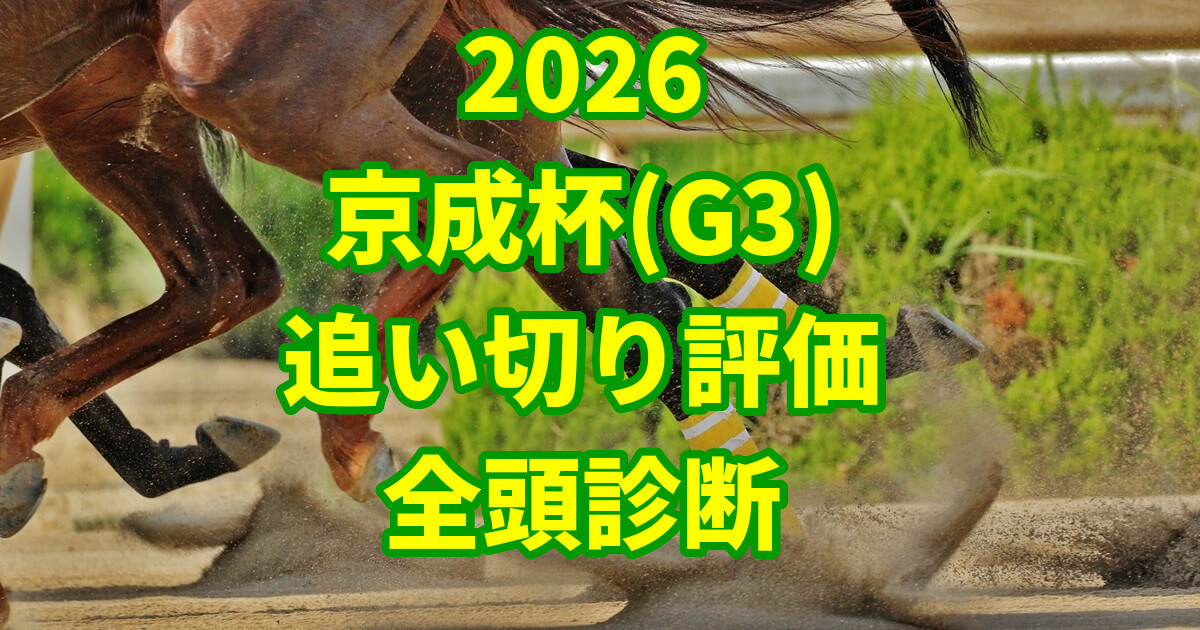 京成杯2026追い切り評価記事のアイキャッチ画像