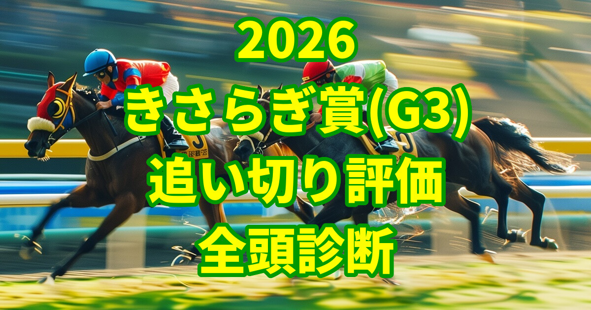きさらぎ賞2026追い切り評価記事のアイキャッチ画像
