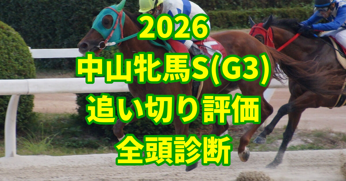 中山牝馬ステークス2026追い切り評価記事のアイキャッチ画像