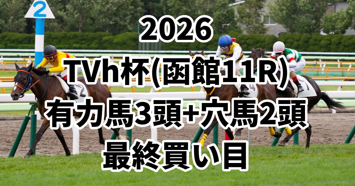 TVh杯2026予想記事のアイキャッチ画像